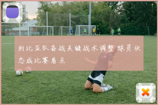 利比亚队备战关键战术调整 球员状态成比赛看点